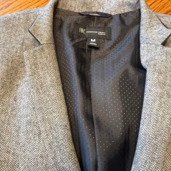 I-N-C gray Slim fit, blazer women's size M, NWT - Picture 10 of 12